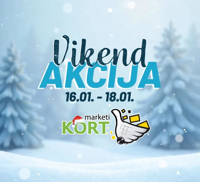 Kort marketi: Vikend akcija