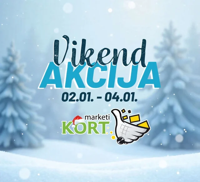 Kort marketi: Vikend akcija