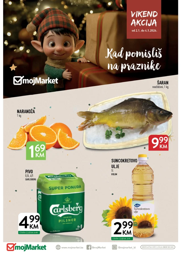 Moj Market: Vikend akcija