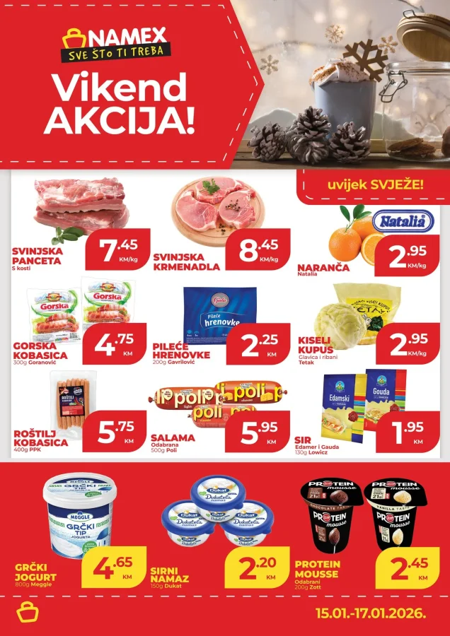 Namex: Vikend akcija
