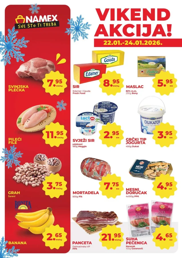 Namex: Vikend akcija