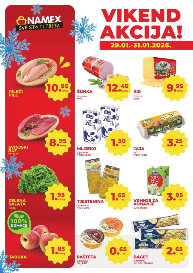 Namex: Vikend akcija