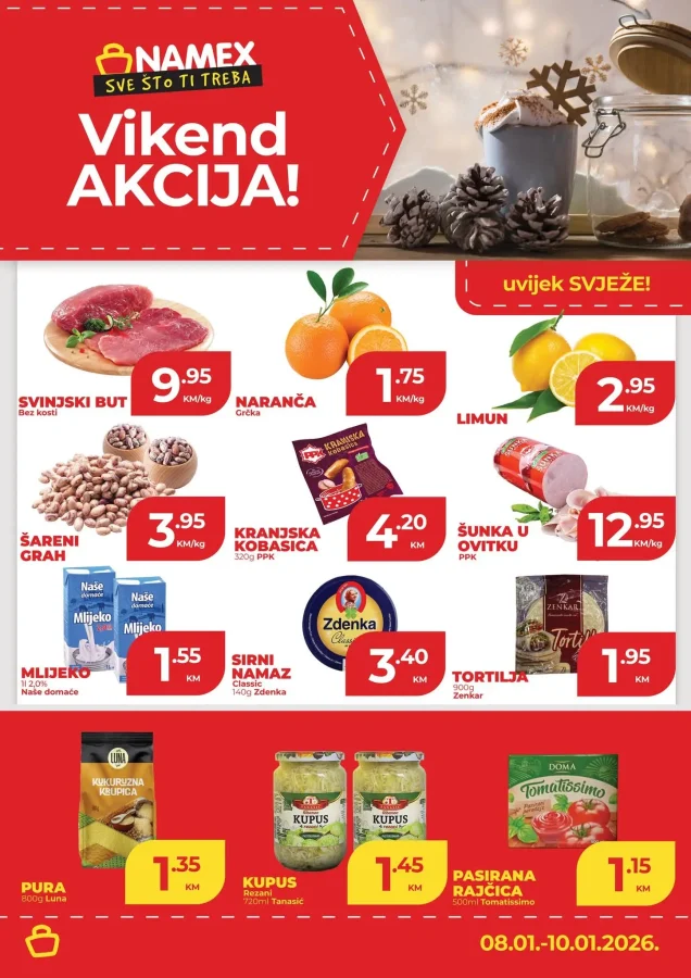 Namex: Vikend akcija