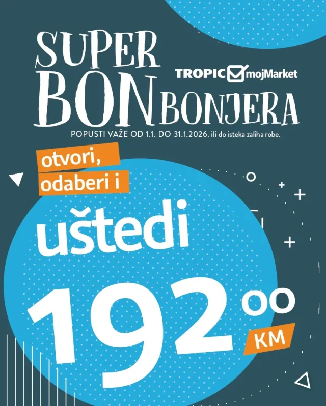 Tropic i Moj Market: Super BONbonjera - Slika 1 Tropic i Moj Market: Super BONbonjera