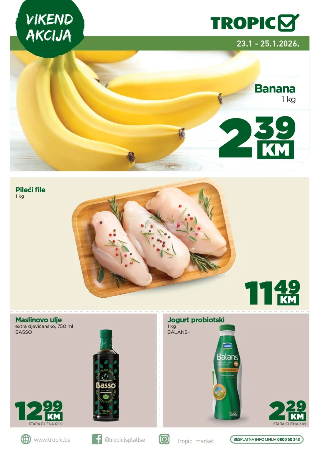 Tropic: Vikend akcija
