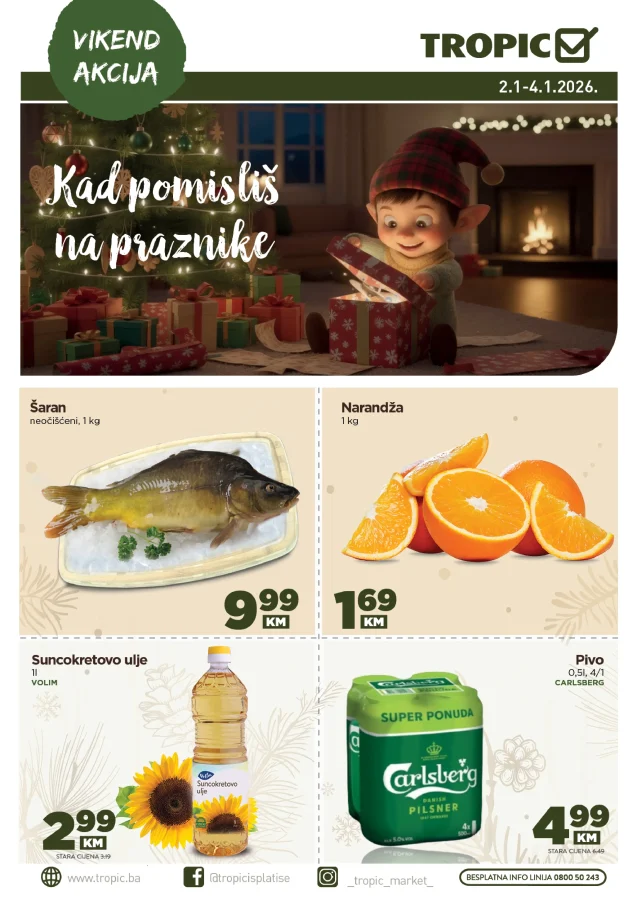 Tropic: Vikend akcija