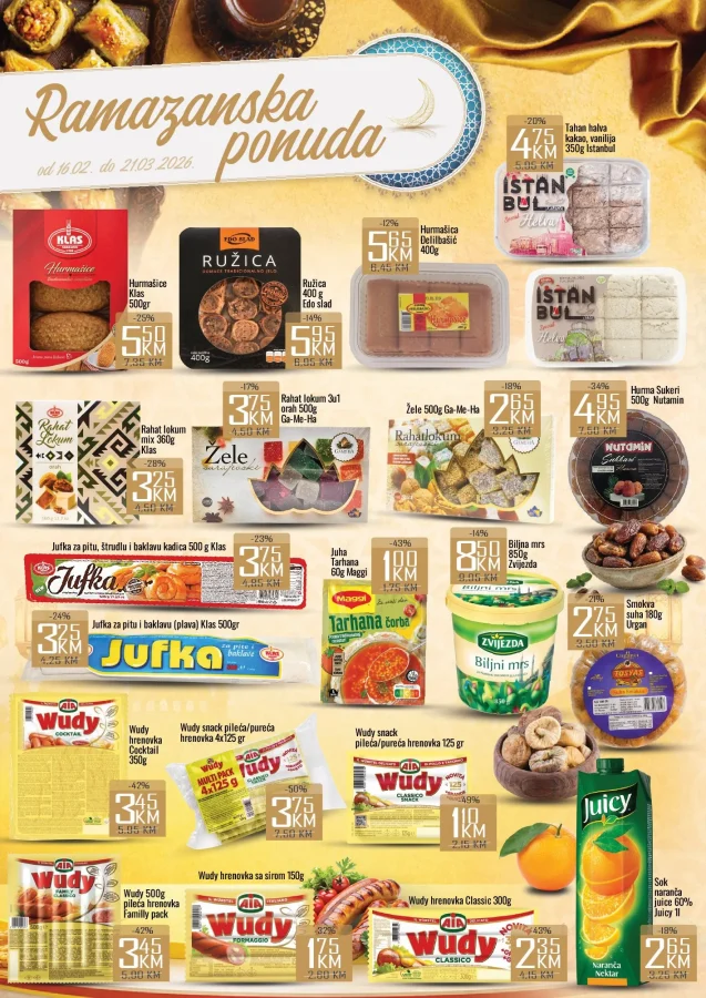 Best: Ramazanska ponuda (od 16.02. do 23.03.2026)