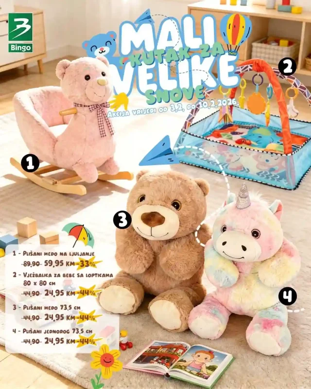 Bingo: Mali kutak za velike snove