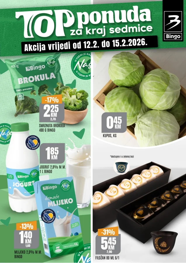 Bingo: Top ponuda za kraj sedmice RS - Slika 1 Bingo: Top ponuda za kraj sedmice RS