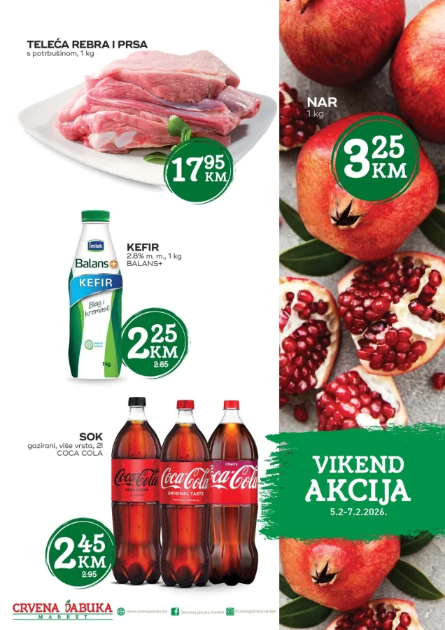 Crvena jabuka: Vikend akcija