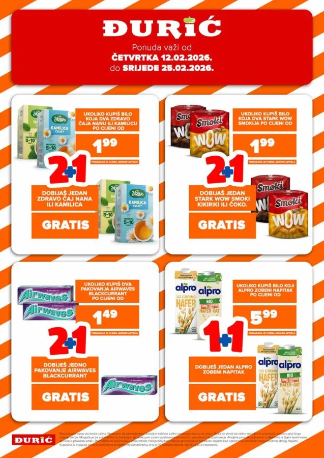 Đurić supermarket: Akcijski katalog