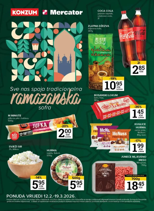 Konzim i Mercator: Ramazanski katalog