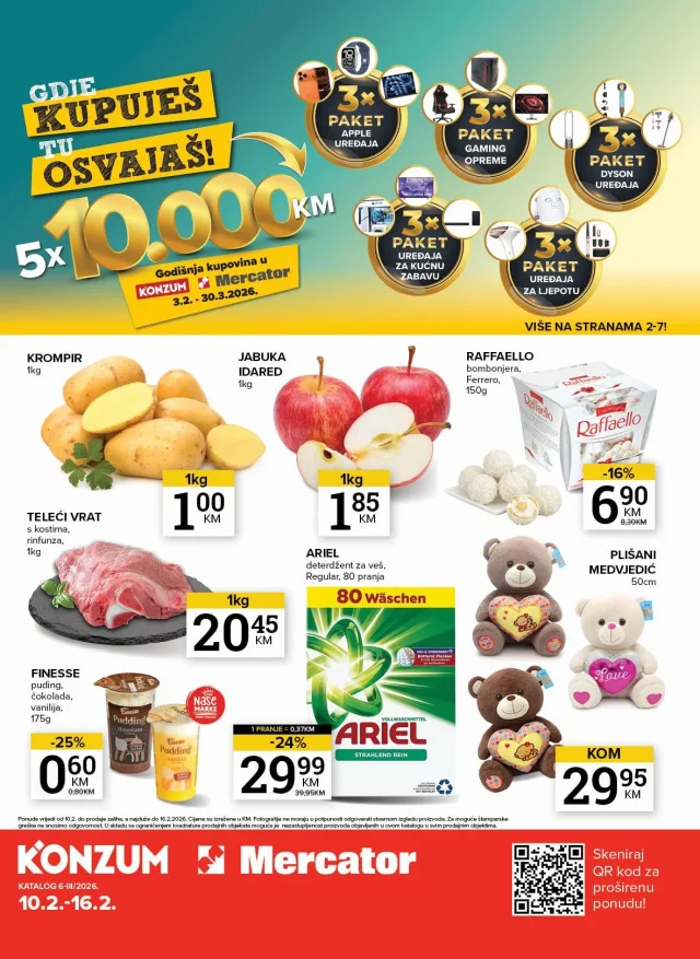 Konzum i Mercator: Katalog RS