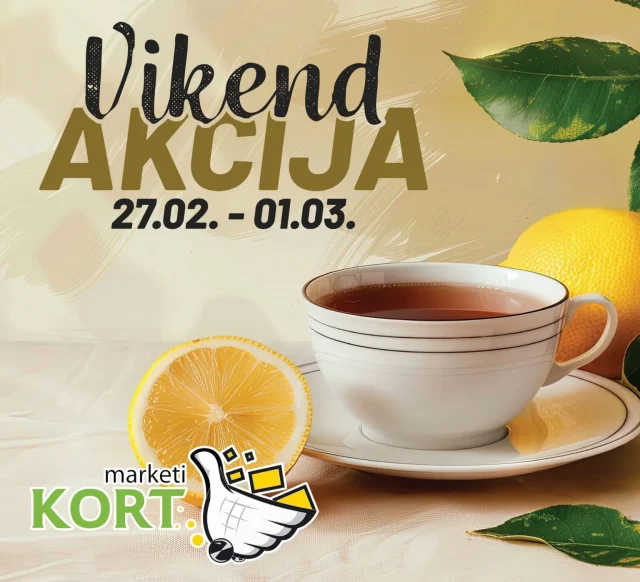 Kort marketi: Vikend akcija - Slika 1 Kort marketi: Vikend akcija