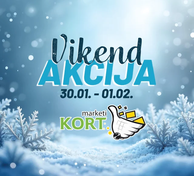 Kort marketi: Vikend akcija - Slika 1 Kort marketi: Vikend akcija