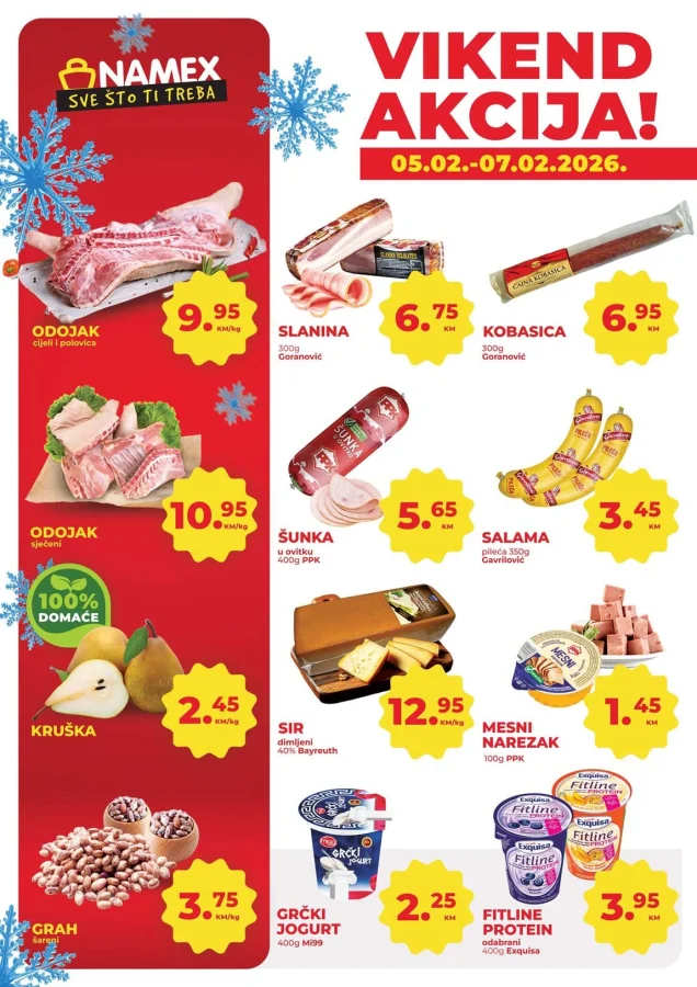 Namex: Vikend akcija
