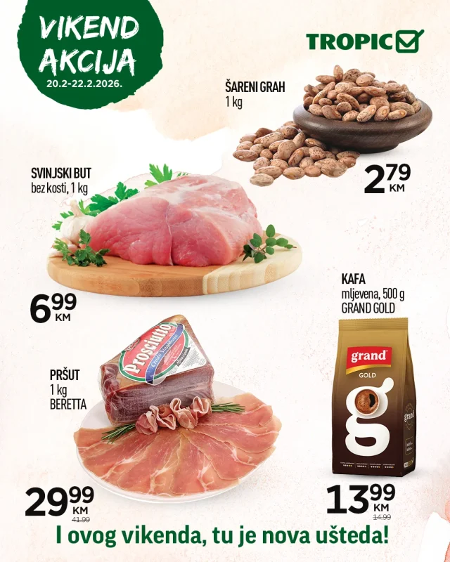 Tropic: Vikend akcija