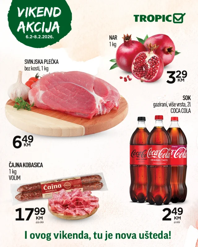 Tropic: Vikend akcija