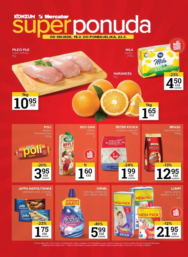 Konzum / Meracator: Super vikend
