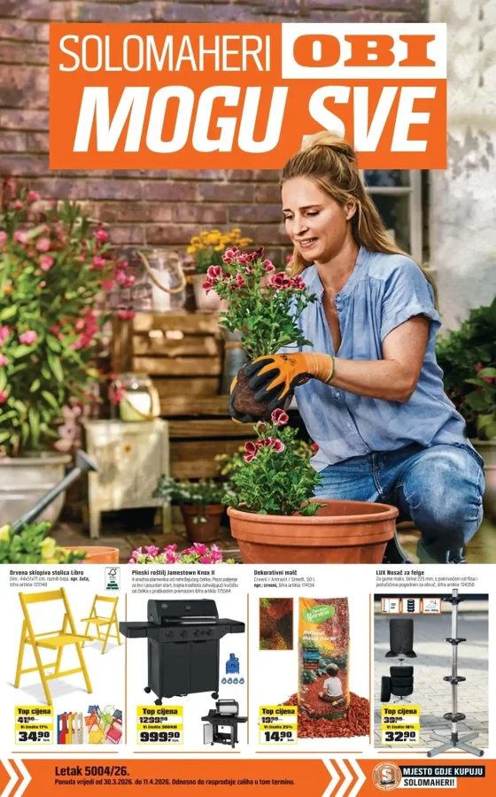 OBI: Katalog (od 30.03. do 11.04.2026)