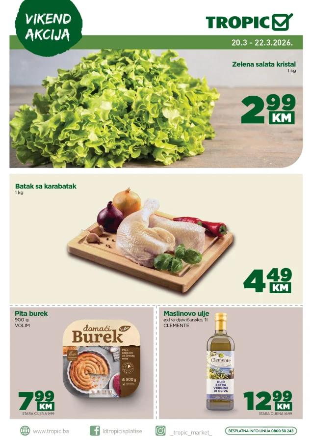Tropic: Vikend akcija
