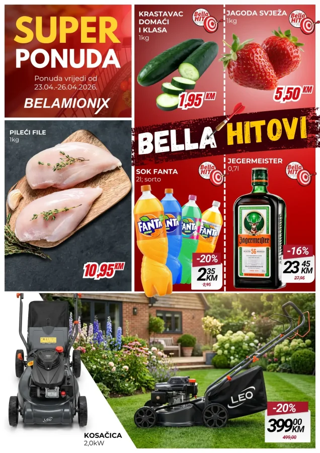 Belamionix: Super ponuda (od 23.04. do 26.04.2026)