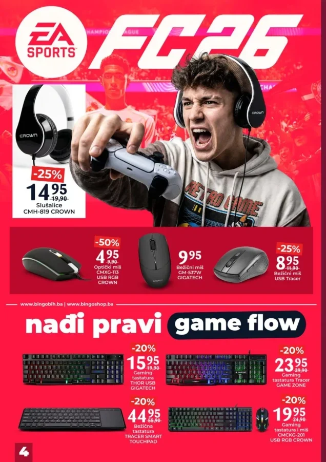 Bingo: Game zone (od 20.04. do 27.04.2026)