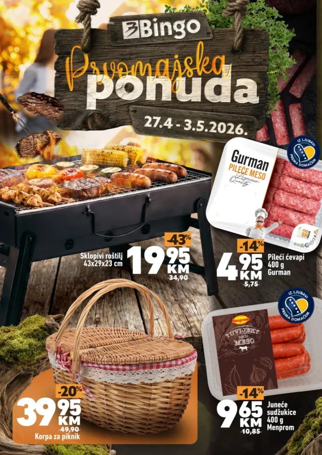 Bingo: Prvomajska ponuda