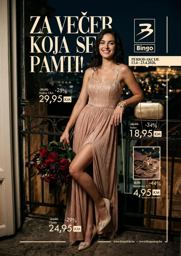 Bingo: Za večer koja se pamti (od 13.04. do 23.04.2026)