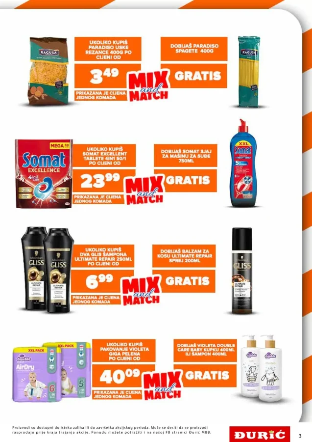 Đurić supermarketi: Katalog