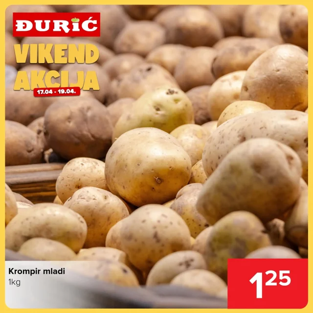 Đurić: Vikend akcija (od 17.04. do 19.04.2026)