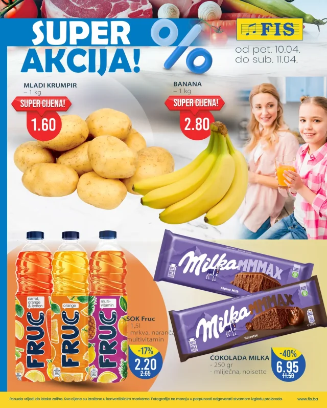 FIS: Super akcija (od 10.04. do 11.04.2026)