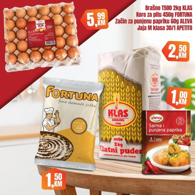 Fortuna marketi: Praznična akcija