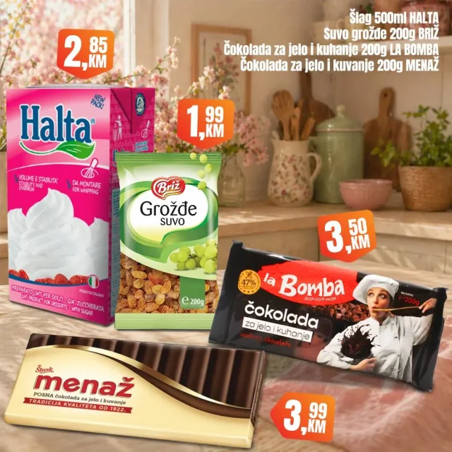 Fortuna marketi: Praznična akcija