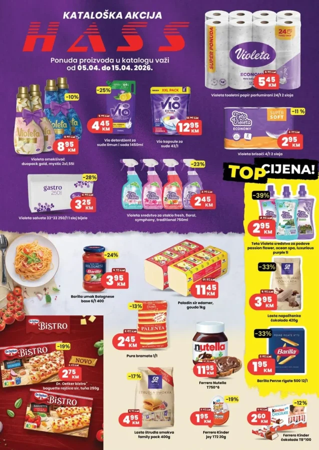 Hass komerc: Kataloška akcija (od 05.04. do 15.04.2026)