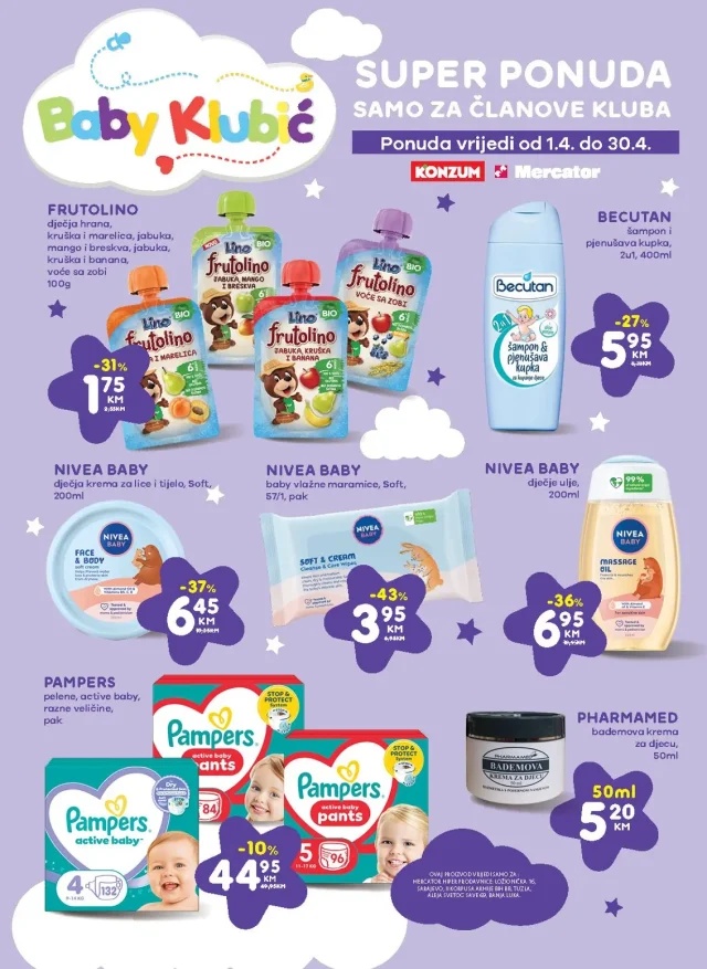 Konzum i Mercator FBiH: Katalog