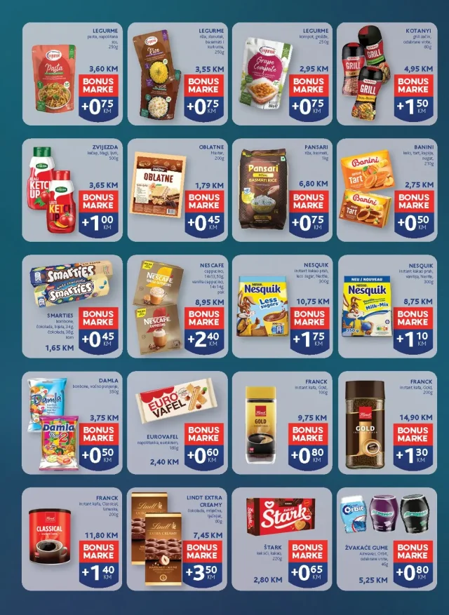 Konzum i Mercator FBiH: Katalog