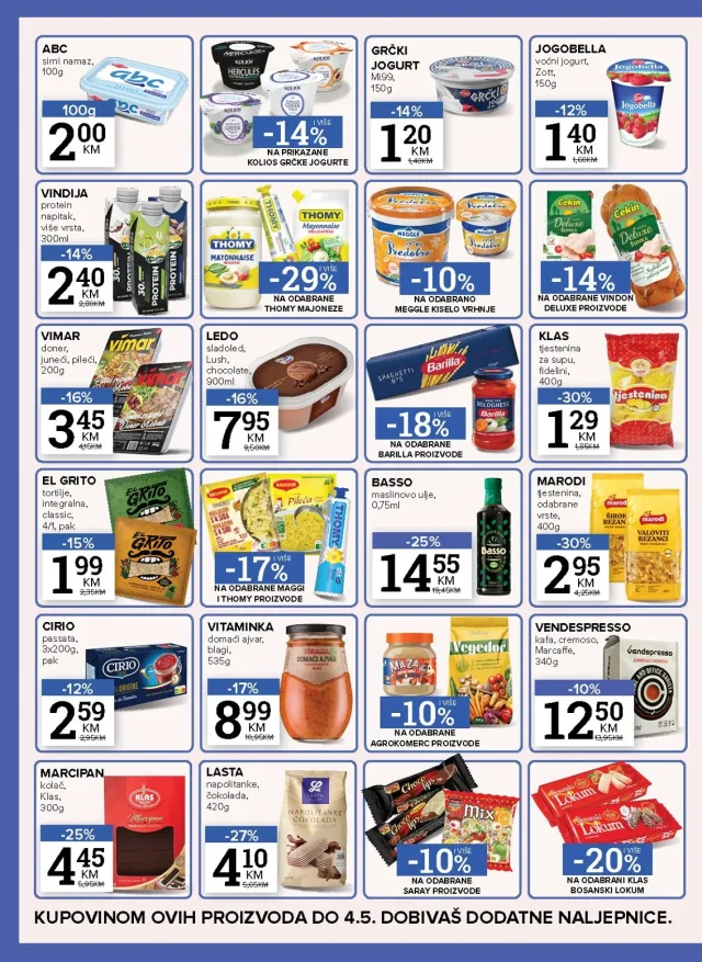Konzum i Mercator FBiH: Katalog