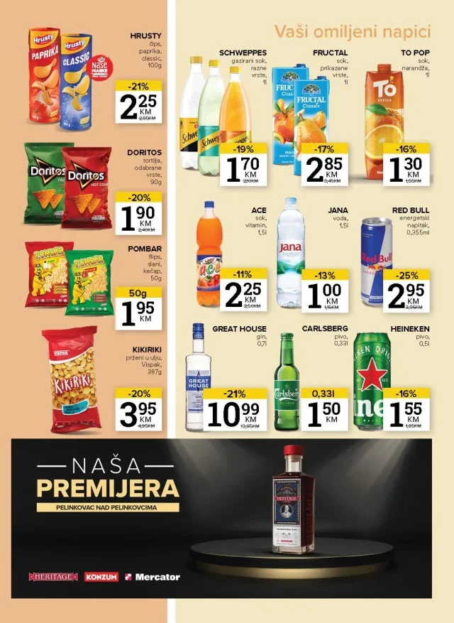 Konzum i Mercator: Katalog FBiH (od 21.04. do 27.04.2026)