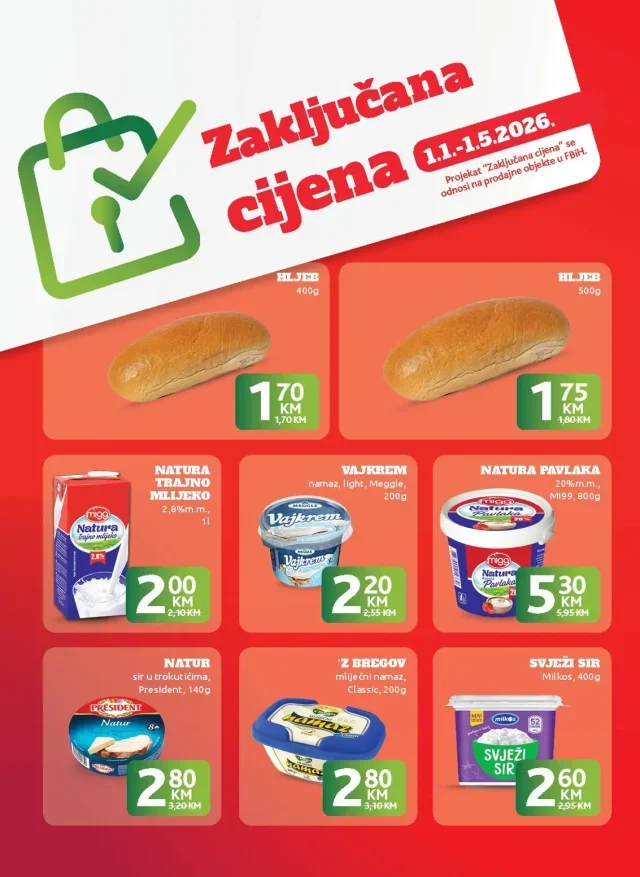 Konzum i Mercator: Katalog FBiH (od 21.04. do 27.04.2026)