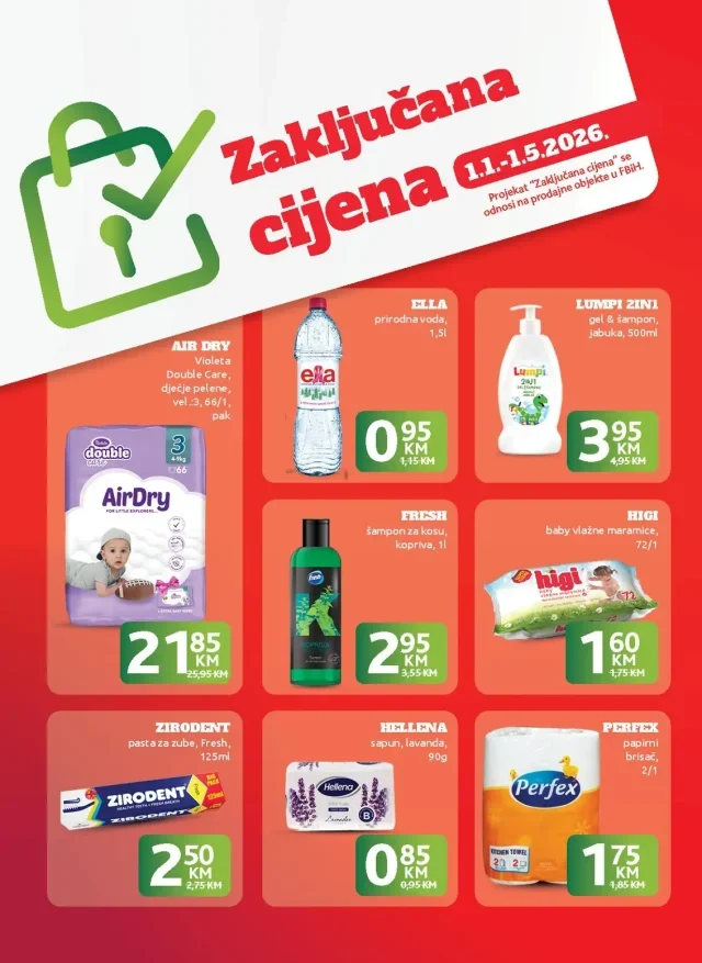 Konzum i Mercator: Katalog FBiH (od 21.04. do 27.04.2026)