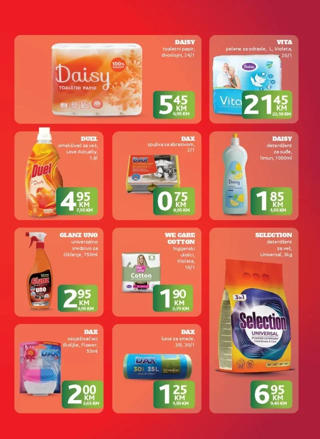 Konzum i Mercator: Katalog FBiH (od 21.04. do 27.04.2026)