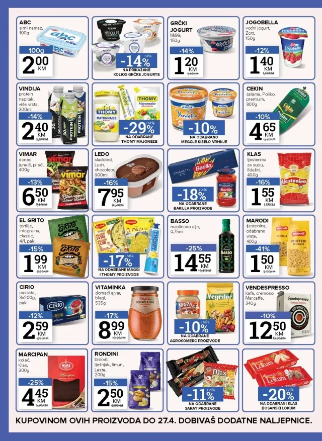 Konzum i Mercator: Katalog FBiH (od 21.04. do 27.04.2026)