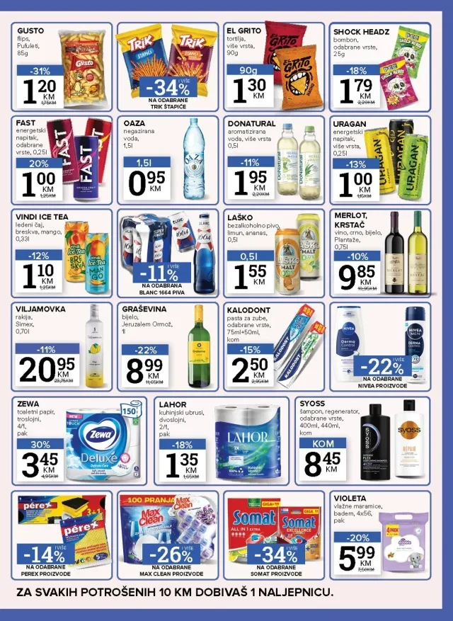 Konzum i Mercator: Katalog FBiH (od 21.04. do 27.04.2026)