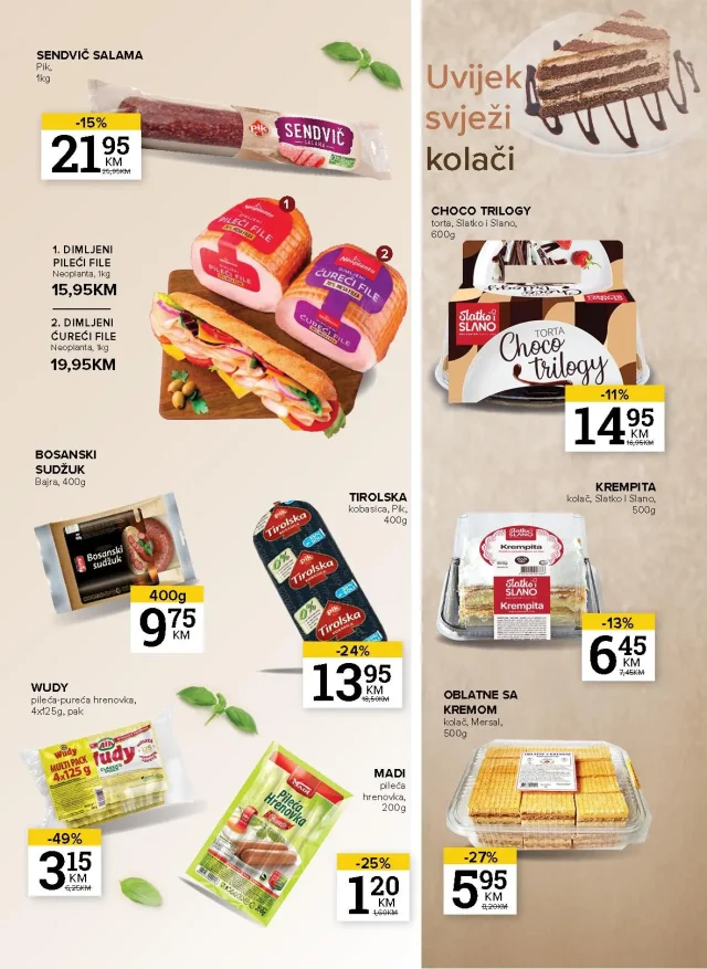 Konzum i Mercator: Katalog RS