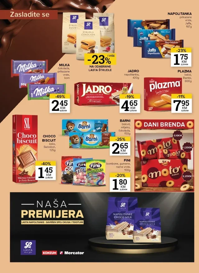 Konzum i Mercator: Katalog RS (od 21.04. do 27.04.2026)