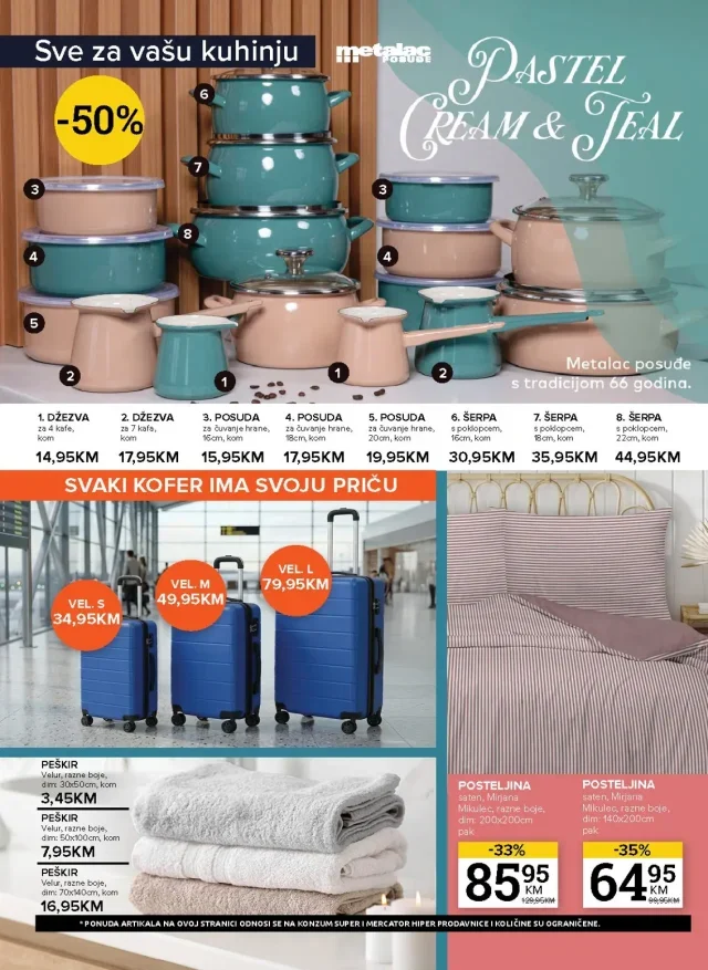 Konzum i Mercator: Katalog RS (od 21.04. do 27.04.2026)