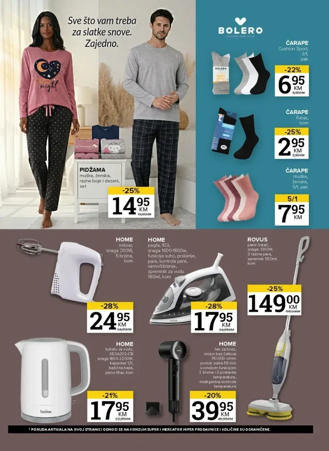 Konzum i Mercator: Katalog RS (od 21.04. do 27.04.2026)