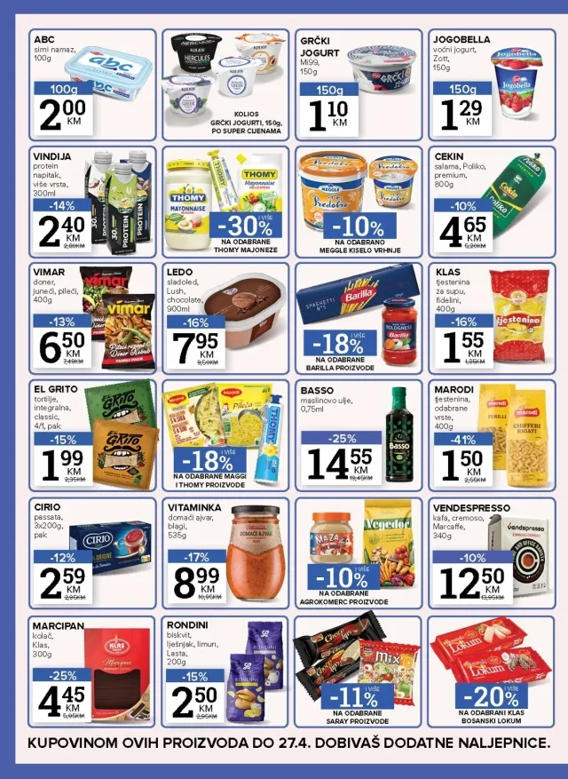 Konzum i Mercator: Katalog RS (od 21.04. do 27.04.2026)