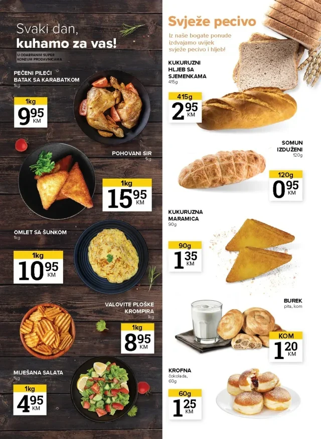 Konzum i Mercator: Katalog RS (od 21.04. do 27.04.2026)